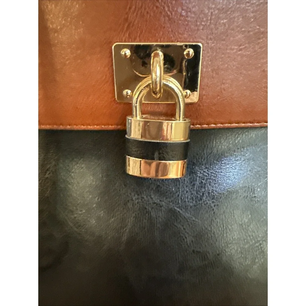 BOSTANTEN Machk Vintage Style Leather Briefcase Bag NWOT‎